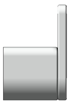 Left Image of RobeHook SurfaceMount Abey Vela