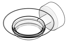 3D Documentation Image of SoapDish Abey