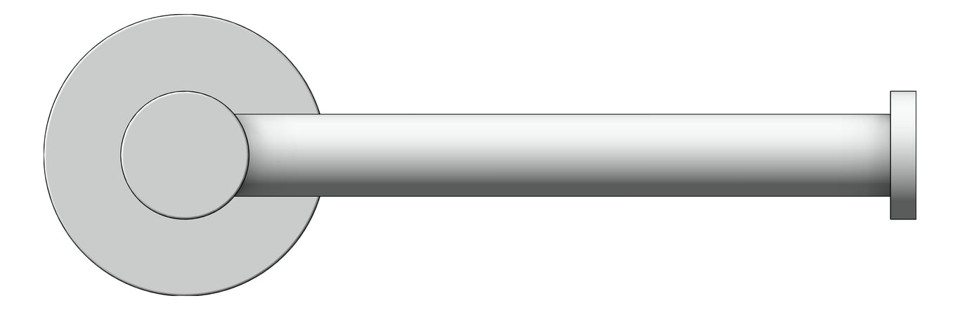 Front Image of ToiletRollHolder SurfaceMount Abey Builders