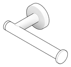 3D Documentation Image of ToiletRollHolder Surface Abey Poco