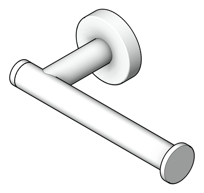 Navigate to ToiletRollHolder Surface Abey Poco