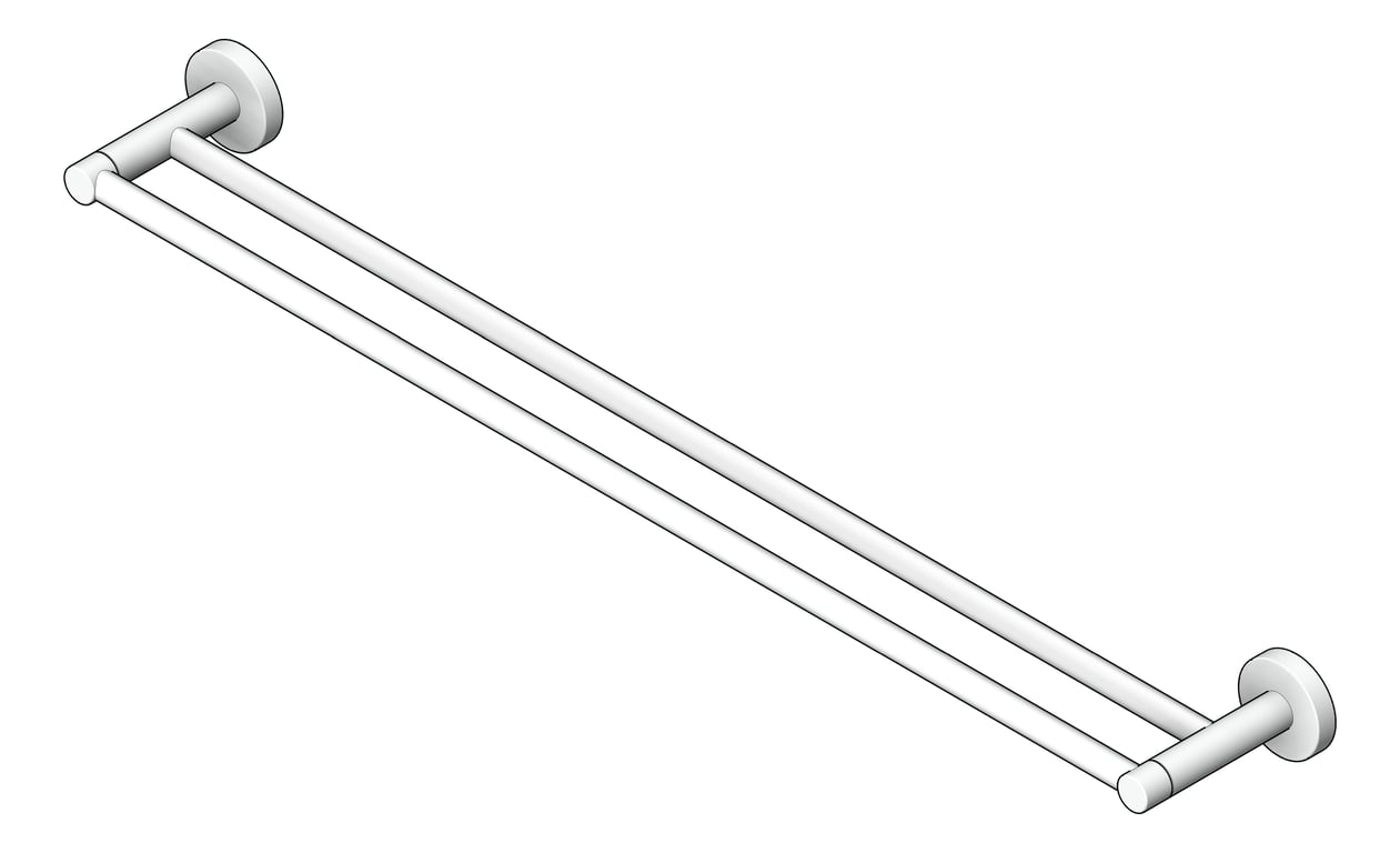 Navigate to TowelRail Double Abey Poco 760