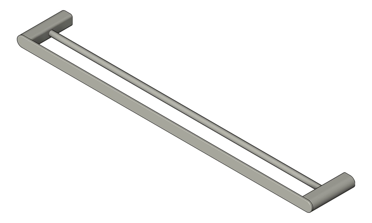 Navigate to TowelRail SurfaceMount Abey Vela Double