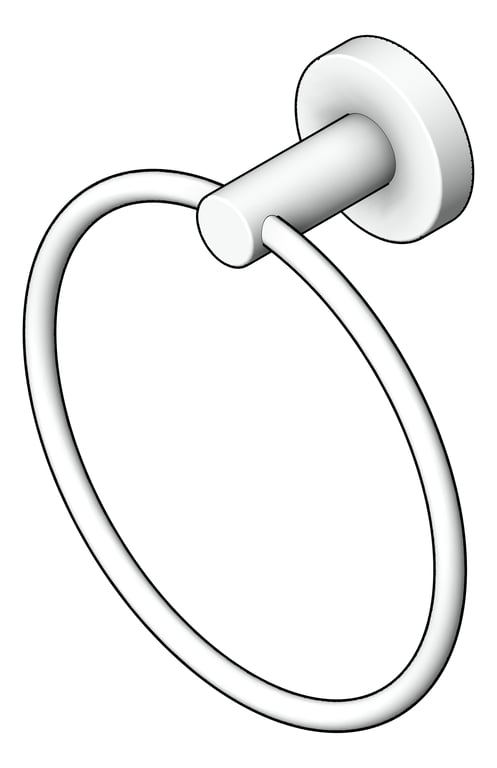 Navigate to TowelRing Single Abey Poco