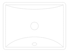 Plan Image of Basin Undermount Abey Vela