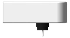 Left Image of Basin WallHung Abey Vela