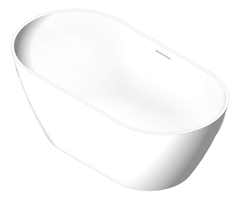 3D Shaded Image of Bath FreeStanding Abey Formoso NaturalStone 1500mm