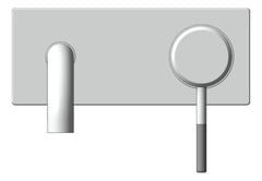 Front Image of MixerSet BasinBath Abey PocoK 165