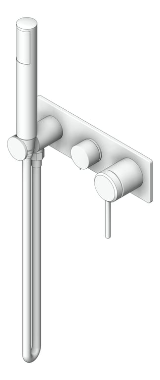 MixerSet BathShower Abey Poco 3TapHole