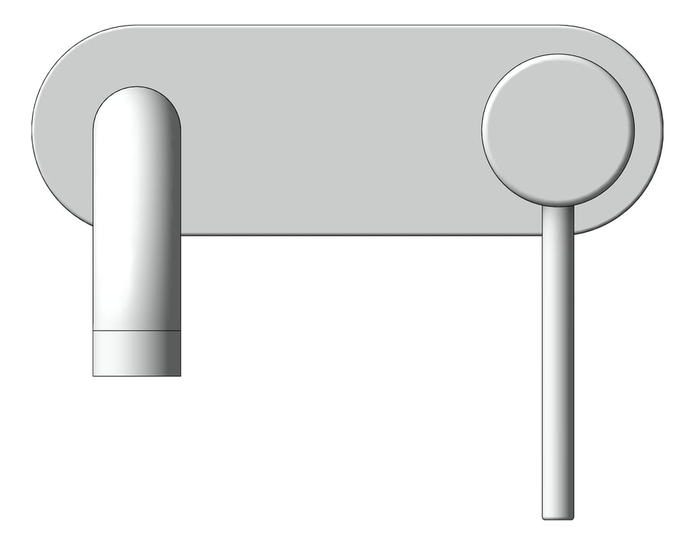 Front Image of MixerSet Wall Abey LuciaBuilders 200