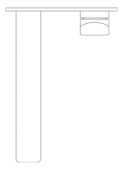 Plan Image of MixerSet Wall Abey Vela BasinBath 220