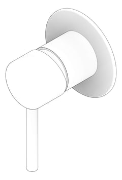 3D Documentation Image of MixerTap BathShower Abey LuciaBuilders