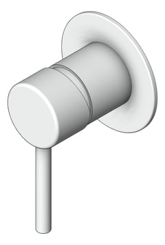 3D Shaded Image of MixerTap BathShower Abey LuciaBuilders