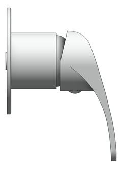 Left Image of MixerTap BathShower Abey MixMasterBuilders