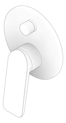 3D Documentation Image of MixerTap BathShower Abey Vela Diverter