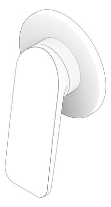 3D Documentation Image of MixerTap BathShower Abey Vela External