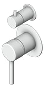 3D Shaded Image of MixerTap Shower Abey LuciaBuilders Diverter