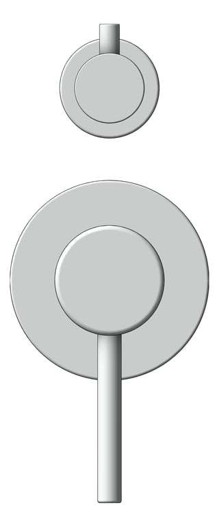 Front Image of MixerTap Shower Abey LuciaBuilders Diverter