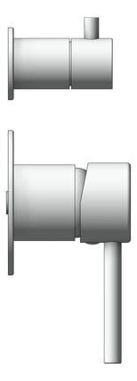 Left Image of MixerTap Shower Abey LuciaBuilders Diverter