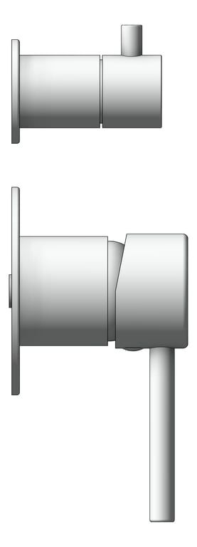 Left Image of MixerTap Shower Abey LuciaBuilders Diverter