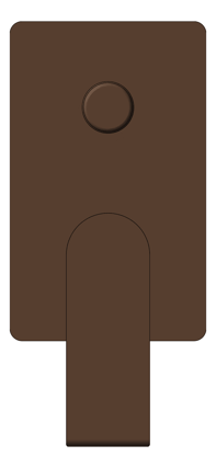 Front Image of MixerTap Wall Abey ParkAvenue ShowerBathDiverter