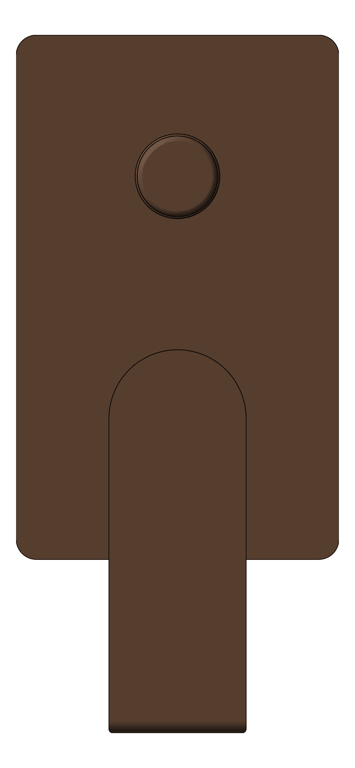 Front Image of MixerTap Wall Abey ParkAvenue ShowerBathDiverter