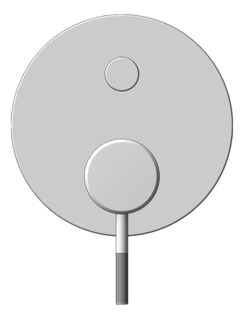 Front Image of MixerTap Wall Abey PocoK BathShower External Diverter