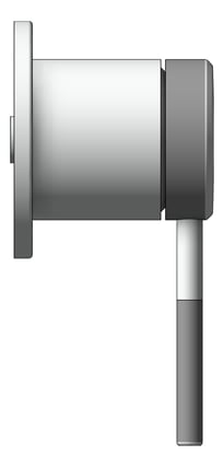 Left Image of MixerTap Wall Abey PocoK BathShower External