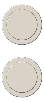 Front Image of MixerTap Wall Abey PocoP BathShower Circular