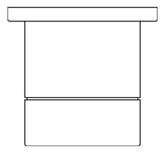 Plan Image of MixerTap Wall Abey PocoP BathShower Circular
