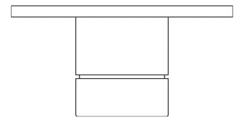 Plan Image of MixerTap Wall Abey PocoP BathShower Rectangular