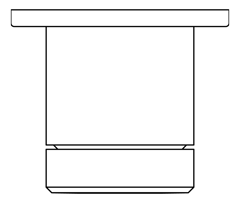 Plan Image of MixerTap Wall Abey Poco