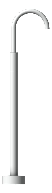 Left Image of Mixer Bath Abey Lucia Freestanding