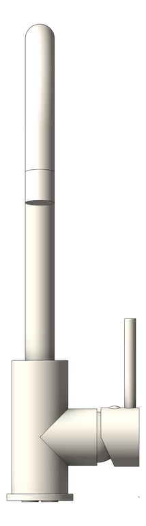 Front Image of Mixer Sink Abey Builders Gooseneck