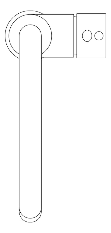 Plan Image of Mixer Sink Abey Builders Gooseneck