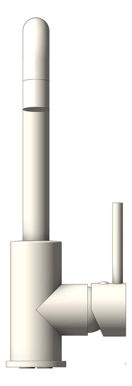 Front Image of Mixer Sink Abey Builders Squareneck