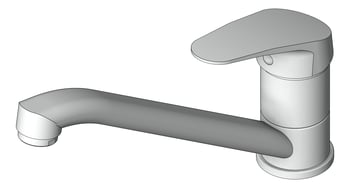 3D Shaded Image of Mixer Sink Abey MixMasterBuilders 35