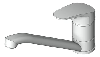 3D Shaded Image of Mixer Sink Abey MixMasterBuilders 40