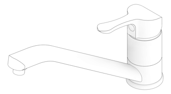 3D Documentation Image of Mixer Sink Abey MixMaster