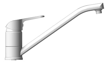 Left Image of Mixer Sink Abey MixMaster