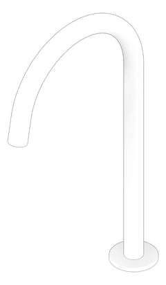 3D Documentation Image of Spout Hob Abey PocoP Basin Tall