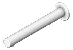 3D Shaded Image of Spout Wall Abey Lucia Straight 200