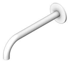 3D Shaded Image of Spout Wall Abey Poco 220