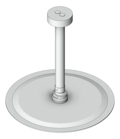 3D Shaded Image of Shower Ceiling Abey BuildersShowers Vertical