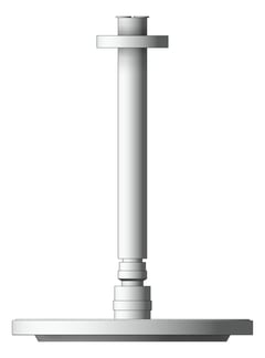 Front Image of Shower Ceiling Abey Vertical Round