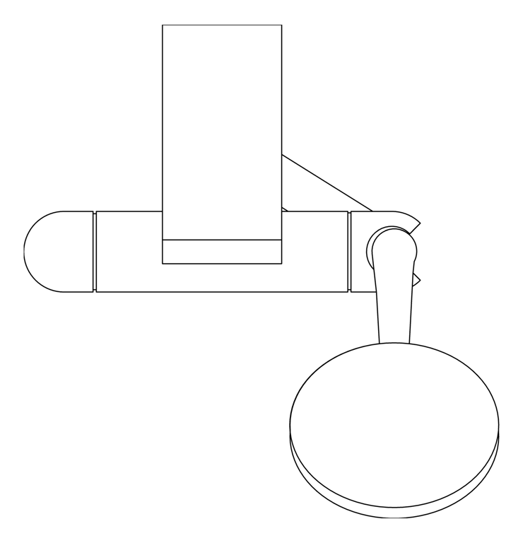 Plan Image of Shower Hand Abey Rail DirectIntake
