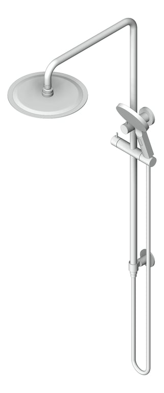 Image of Shower Wall Abey BuildersShowers Dual