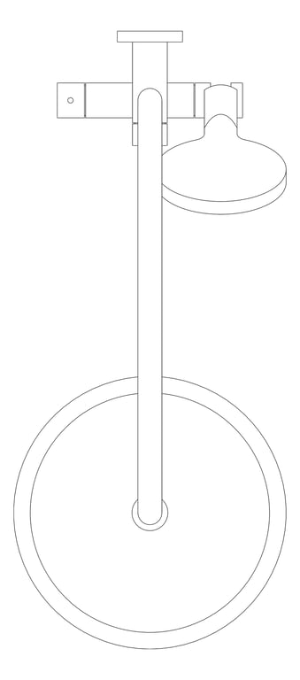 Plan Image of Shower Wall Abey BuildersShowers Dual