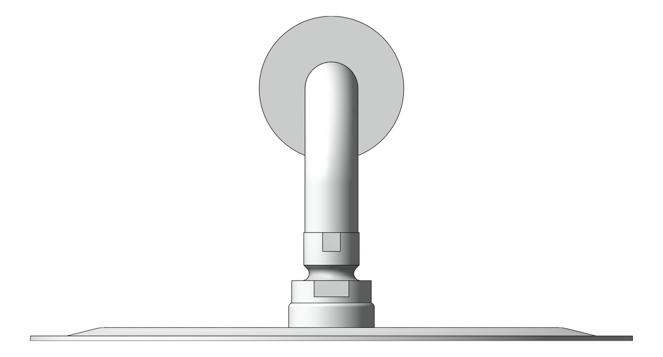 Front Image of Shower Wall Abey BuildersShowers Horizontal