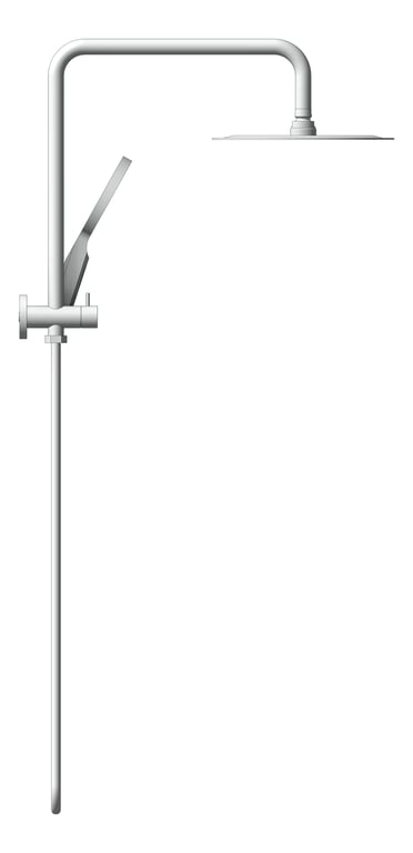 Left Image of Shower Wall Abey BuildersShowers MiniDual